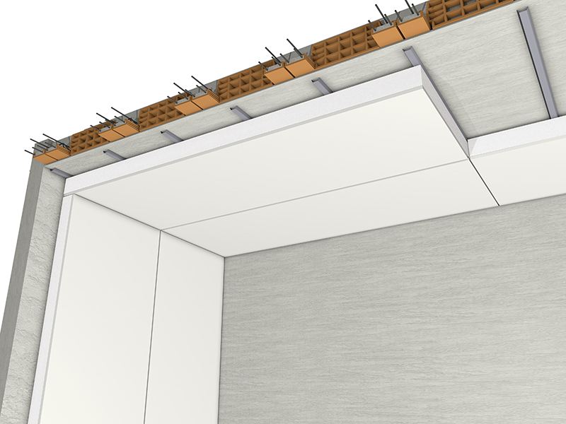 ECO GIPS C - Isolamento termico soffitto dall'interno