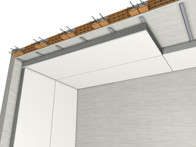 ECO GIPS C - Isolamento termico soffitto dall'interno