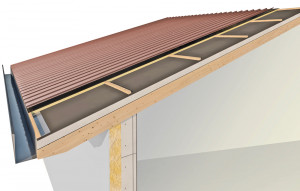 isolamento acustico tetto con copertura in lamiera cover rw isolconfort